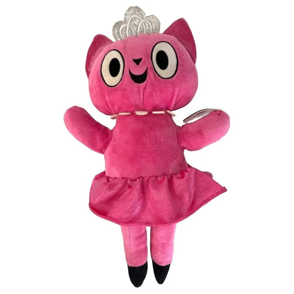 Kohl’s Cares for Kids Ballet Cat lPush 14” Pink Stuffed Animal‎ Toy With Crown